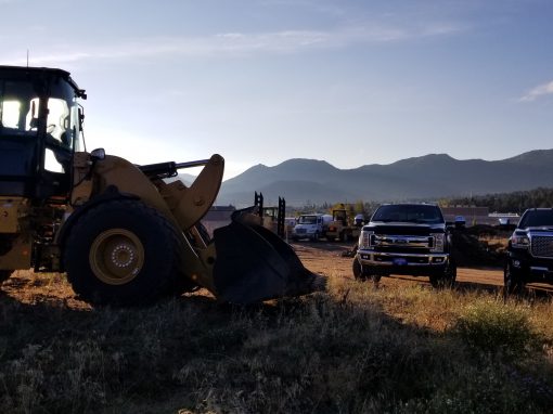 Stanley Hotel Site Prep